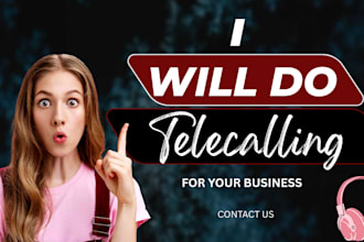 do telecalling and telemarketing for your business