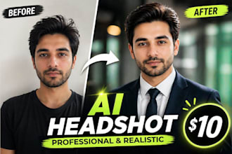 turn your selfie into realistic ai headshots for linkedin