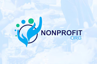 make a professional nonprofit and community logo design for your organization