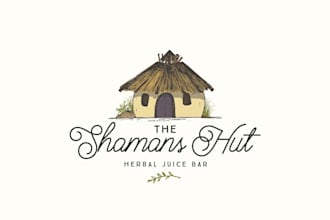 design a vintage custom food and drink bar logo