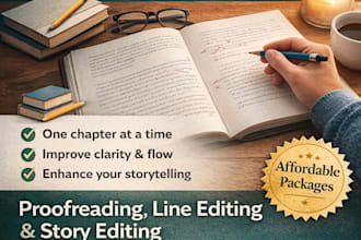 edit your fiction books or stories