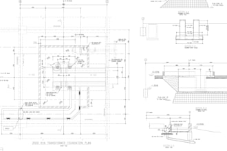 do 2d drafting in civil structural drawings