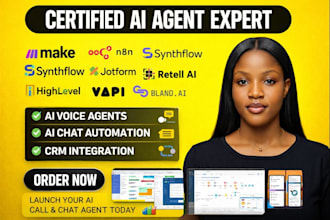build vapi bland retell synthflow n8n gohighlevel jotform ai voice ai chat agent