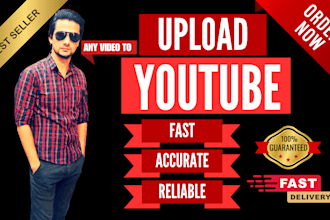 upload videos to youtube and other platforms