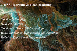do hydraulic and flood modeling analysis using hec ras