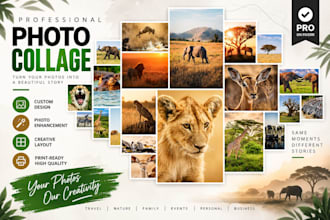 create amazing photo collage within 24 hours