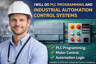 do plc programming and industrial automation control systems motor control