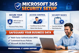 enable and configure basic microsoft 365 security for your organisation