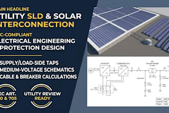 design utility sld and nec compliant solar interconnection
