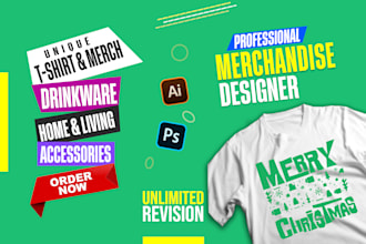 design unique t shirt merchandise and streetwear graphics
