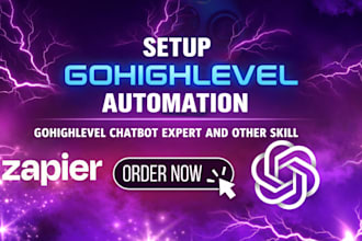 setup gohighlevel n8n, CRM automation, ghl chatbot, ghl funnel, ghl expert
