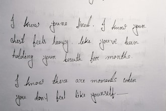 write anything with my handwriting