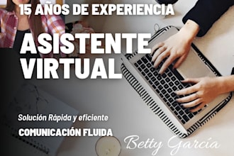 be your professional and highly organized virtual assistant