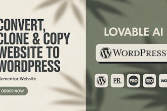 convert lovable ai to wordpress clone lovable ai website copy lovable ai website