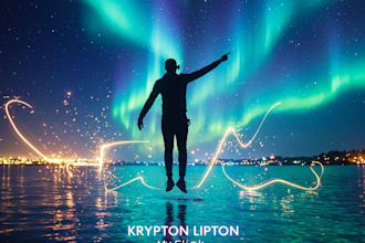 create cinematic album cover art with mood and identity