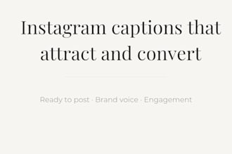instagram captions that attract and convert followers