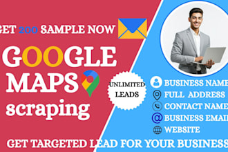 do scrape google map for business lead maps scraper b2b data research