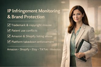 monitor IP infringement trademark copyright  patent protect your brand online