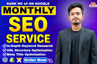 do monthly onpage SEO service to grow website