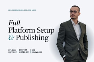 publish your book on KDP d2d ingramspark lulu barnesandnoble
