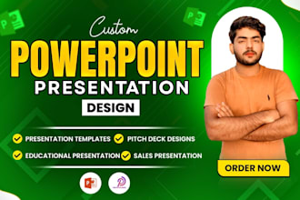 design a custom powerpoint template with master slides