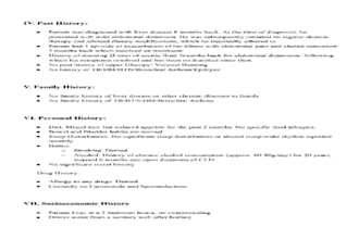 help medical students with internal medicine case sheet writing