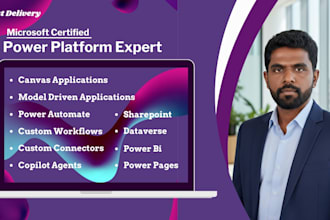 develop end to end powerapps projects