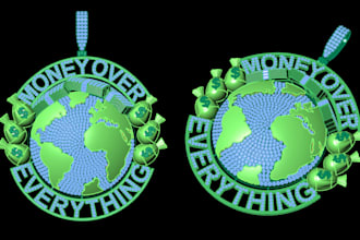 create 3d jewelry cad design ready for casting