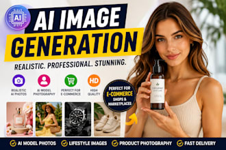create realistic ai product photography with ai models