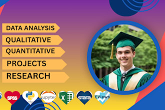 do statistical data analysis, qualitative and quantitative research and analyst
