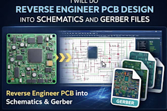 do reverse engineer pcb design into schematics and gerber files