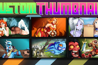 draw high quality custom thumbnail