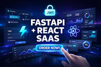 build a production ready full stack saas app with fastapi, react