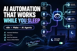 build n8n and make ai automation workflows with ai agents