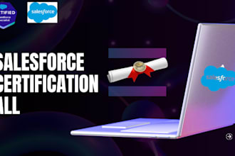 offer support for all types of salesforce certifications