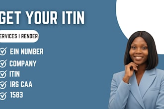 apply your itin individual taxpayer identification number as irs caa
