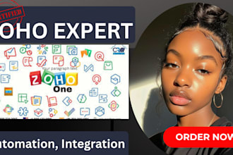setup zoho crm zoho one books campaigns analytics form workdrive with automation