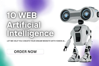 design a website for you on 10web