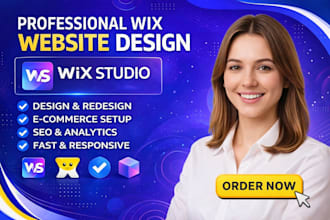 build wix studio website,wix studio website redesign,design wix studio expert