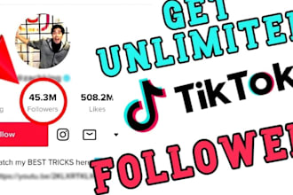 get you 20,000 tiktok followers high quality service super fast