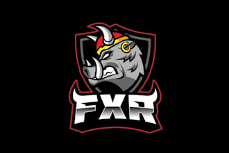 design high quality modern e sports or game brand logo