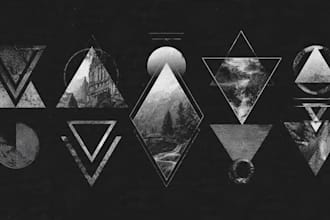 design a minimalist or geometric tattoo