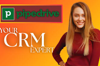 pipedrive CRM expert, pipedrive automation, integrations, pipedrive managemenent