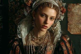 paint renaissance art oil painting portrait