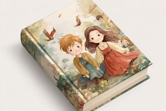 chrismas children book illustration holiday kids story