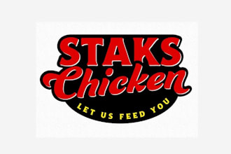 design food restaurant chicken kitchen logo