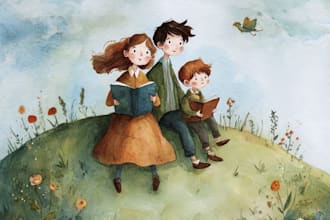 children story book illustration picture illustrator chrisma