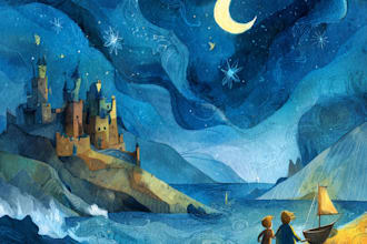 children story book writer christmas children story