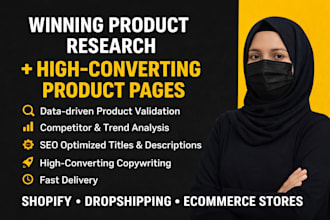 find winning products and SEO content to rank shopify