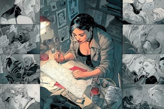 comic book artist graphic novel illustration comic